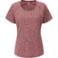Rab Wisp Tee - Women's, Deep Heather Marl, 8, QBL-12-HD-08