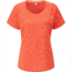 Rab Wisp Tee - Women's, Red Grapefruit Marl, 8, QBL-12-GF-08