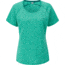 Rab Wisp Tee - Women's, Storm Green Marl, 14, QBL-12-SR-14