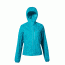 Rab Women's Endurance X Hoodie, Dk Peacock/Lt Peacock, Size 08, QXI-23-DP-08