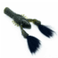 Rabid Baits Rabid Craw Crayfish, 3in, Green Pumpkin Black, RC3-011
