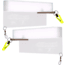 Rainbow Original Clearboard Ultra-Light Planer Board 1 Pair of Planer Boards 5.5"x10.5" in peggable box, OCB-10.5