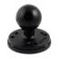 Ram Mounts 2.5 in Round Base w/ AMPs Hole Pattern, 1 in Ball/Triple Magnetic Base Adapter, Black, RAM-B-202-339U