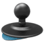 Ram Mounts PSA Adhesive Base w/ 1 in Ball, Black RAP-B-378U