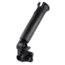 Ram Mounts RAM Tough-Tube Fishing Rod Holder with Combination Bulkhead/Flat Surface Base &amp; Plunger, Black 84121.01.100