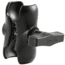 Ram Mounts Short Double Socket Arm for C Size 1.5 in Balls, Black RAM-201U-B