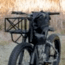 Rambo Bikes Front Extra Large Rack for Inverted Suspension Forks, Black, R151-XP