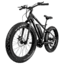 Rambo Bikes Savage Electric Bicycle, Bafang BBS02 750W High Torque Motor, 19 mph Speed w/o Pedaling, Black, 750W