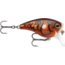 Rapala BX Big Brat Crankbait, Hard Flash, Square Bill 2.75in, 3/4 oz, 6ft, 3 Hooks, Blaze, BXBB06BLZ