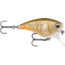Rapala BX Big Brat Crankbait, Hard Flash, Square Bill 2.75in, 3/4 oz, 6ft, 3 Hooks, Bone Craw, BXBB06BOC