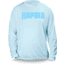 Rapala Core Long Sleeve Shirt, Ice Blue, Small, RCLS9012S