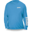 Rapala Core Long Sleeve Shirt, Vivid Blue White, Extra Large, RCLS9018XL