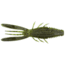Rapala CrushCity Bronco Bug, 6 Pack, Green Pumpkin Chartreuse Pepper, 4in, CCBRB4GPCH