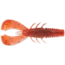 Rapala CrushCity Cleanup Craw, 3 1/2in, 7 Per Package, Red Craw, CCCLC35RCW