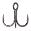 Rapala Hybrid Treble Short 1X Black Nickel #6 7548BN#6PP