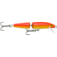 Rapala Jointed Minnow, Floating, Gold Fluorescent Red, 5 1/4in, 5/8oz, J13GFR