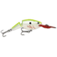 Rapala Jointed Shad Rap Crankbait, 2.75ft, 1/2oz, Floating, Bleeding Chartreuse Shad, JSR07BCSD