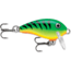 Rapala Mini Fat Rap Crankbait, 1 1/2in, 1/8oz, Firetiger, Firetiger, MFR03FT