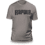 Rapala Next Level T Shirt, Stone Grey / Grey Logo, Medium, RNLT9033M