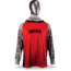 Rapala Performance Hood with Neck Gaiter, Red Grey Black, Large, RPHNG20L
