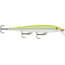 Rapala Scatter Rap Minnow, Floating, Silver Fluorescent Chartreuse, 4 3/8in, 3/16oz, SCRM11SFC