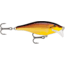 Rapala Scatter Rap Shad Crankbait, 2 3/4in, 1/4 oz, Floating, Golden Alburnus, SCRS07GALB