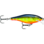 Rapala Scatter Rap Shad Crankbait, 2 3/4in, 1/4 oz, Floating, Hot Steel, SCRS07HS