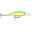 Rapala Scatter Rap Tail Dancer Crankbait, 3 1/2in, 7/16 oz, Floating, Green Tiger UV, SCRTD09GTU