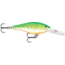 Rapala Shad Rap Crankbait 2 3/4in, 5/16 oz, Floating, Green Tiger UV, SR07GTU