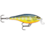 Rapala Shallow Shad Rap Crankbait, 3 1/2in, 3/8 oz, Floating, Hot Steel, SSR09HS