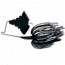 Rapala T1 Buzzbait 3/8 Black / Blue TBB38B22B