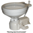 Raritan Sea Era Household Size Toilet - Press - Fresh Water - Straight &amp; 90 Discharge - Smart Switch - White 55864