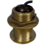 Raymarine B60 Bronze Thru-Hull 50, 200Khz Depth, Temperature Transducer With 20 Degree Tilted Element 33ft Cable, Black, Standard E66087