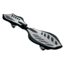 Razor RipStik Classic Caster Board, Silver, 15055017