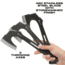 Reapr Chuk 3 Piece Throwing Axe Set, Stonewashed Stainless, 11023