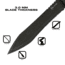 Reapr Legion Sword, 13in, 420 Stainless Steel, Stonewashed Stainless, 11019