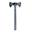 Reapr Sidewinder Axe Blade Knife, 3.5in, 2Cr13 Stainless Steel, Grey, Black, CTLR-038-GRY-RPR