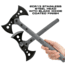 Reapr Sidewinder Double Axe, Stainless Steel, 11779