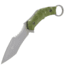 Reapr SLAMR Fixed Blade Knife, 4-3/4in, 420 Stainless Steel, Serrated Back Edge Blade, Matte Stainless, 11010