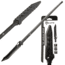 Reapr TAC Javelin Serrated Spear, 8in, Stainless Steel, Black Oxide, 11022