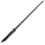 Reapr TAC Javelin Serrated Spear, 8in, 2Cr13 Stainless Steel Precision Cast Head, Partially Serrated Blade w/ Serrated Back Edge, Black Oxide, 11022