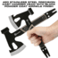 Reapr Versa Camp Axe, 420 Stainless Steel, Black Powdercoated, 11014