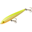 Rebel Lures Rebel Jumpin Minnow Topwater Bait, 3 1/2in, 3/8 oz, Floating, Bone/Chartreuse Back Orange Belly, T1000CB