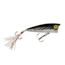 Rebel Lures Rebel POP R- P70, 3 1/8in, 9/16 oz, Silver/Black, P7101