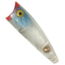 Rebel Lures Rebel Pop-R Topwater Bait, 2 1/2in, 1/4 oz, Floating, Clear/Red Mouth, P6054