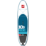 Red Paddle Co. 10'6 Ride Inflatable Stand Up Paddleboard-White/Blue-10 ft