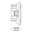 REDARC Tow-Pro Switch Insert Panel, GM And Isuzu Suitable, TPSI-003