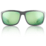 Redfin Polarized Amelia Sunglasses, Matte Gray Frame, Seagrass Polarized Lens, One Size, 1510