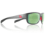 Redfin Polarized Amelia Sunglasses, Matte Gray Frame, Seagrass Polarized Lens, One Size, 1510