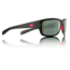 Redfin Polarized Amelia Sunglasses, MBlack Frame, Shallow Mirror Polarized Lens, One Size, 1503
